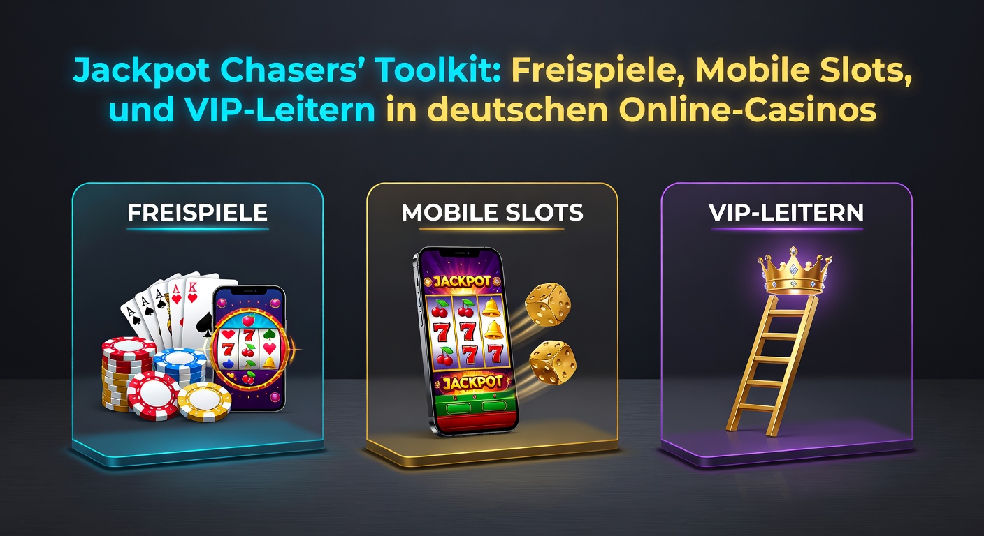 Bunte Slot-Maschinen mit leuchtenden Jackpots und mobilen Geräten im Vordergrund, die Free-Spins-Symbole zeigen